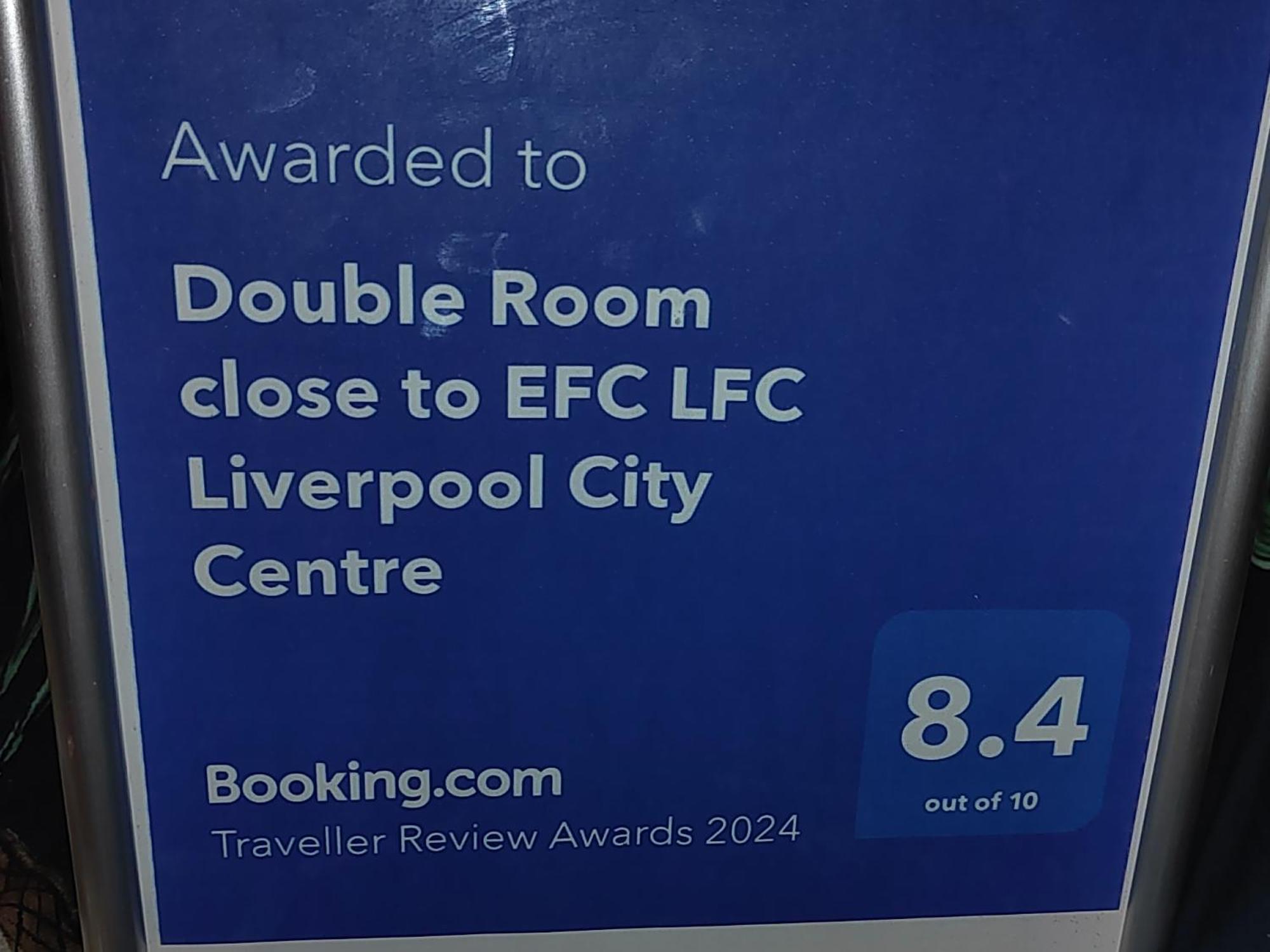 Double Room Close To Efc Lfc Liverpool City Centre Экстерьер фото